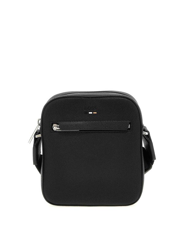 Hugo Boss: クロスボディバッグ - クロスボディバッグ - 黒