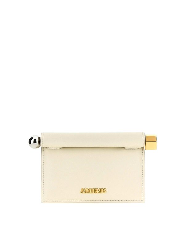JACQUEMUS: Clutches - Clutch - Weiß
