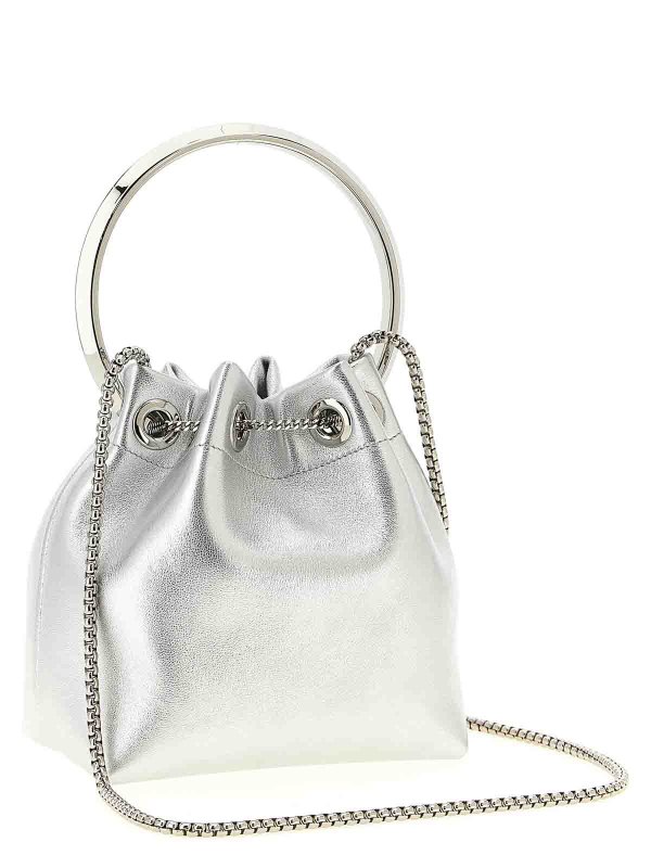 JIMMY CHOO: バケットバッグ online - バケットバッグ - 銀
