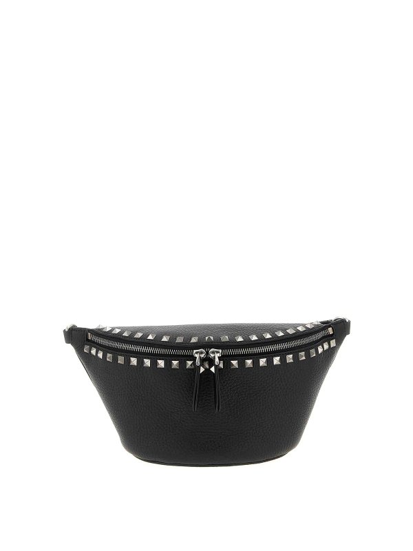 VALENTINO GARAVANI: ウエストバッグ - ウエストバッグ - 黒