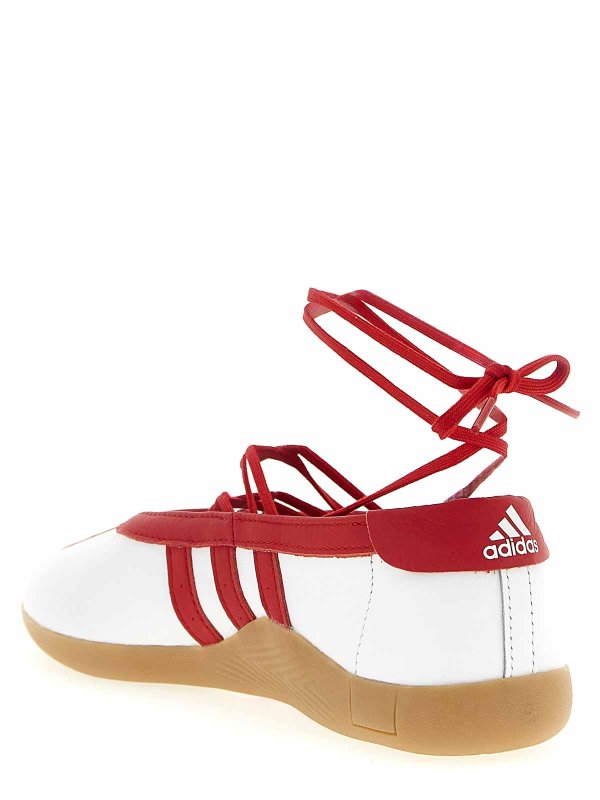 The Best Shops Adidas Originals: flat shoes - Taekwondo Mei Leather Ballet Flats With