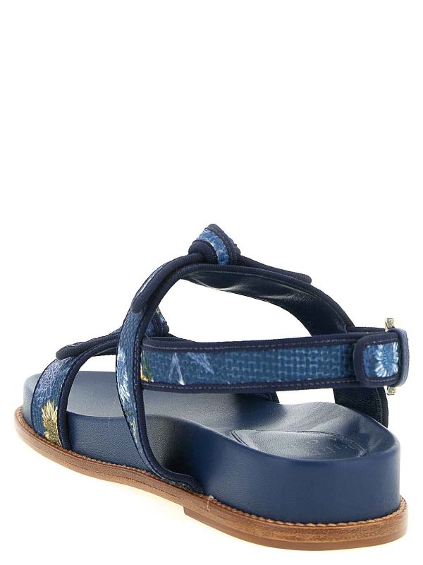 The Best Shops Alexandre Birman: Sandalen - Sandalen - Blau