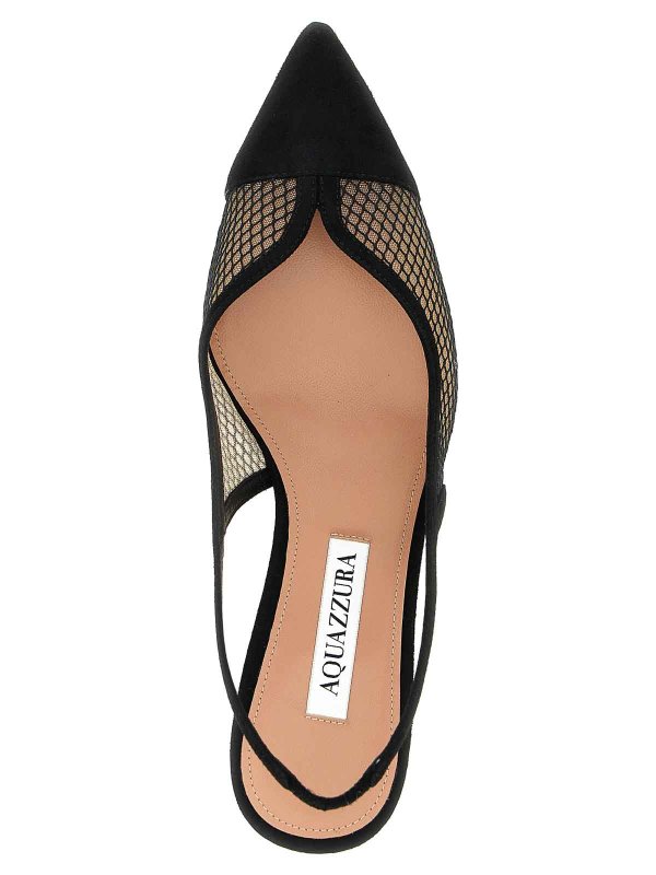 Gia Mesh Slingback Replica 
online: Aquazzura