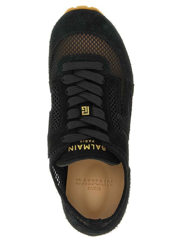 Racer 45-Suede Sneakers Replica 
online: Balmain