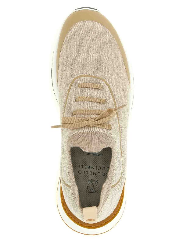Baskets - Beige shop online: BRUNELLO CUCINELLI