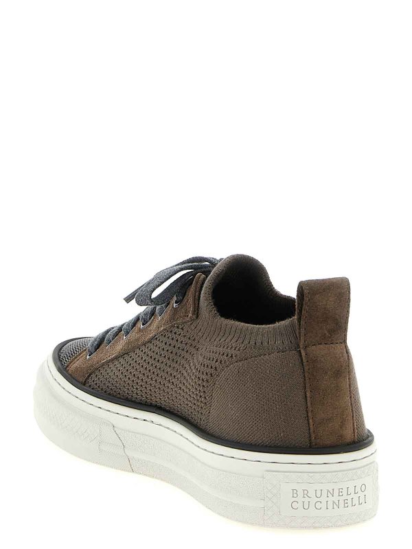 The Best Shops BRUNELLO CUCINELLI: trainers - Monile Knit Sneakers
