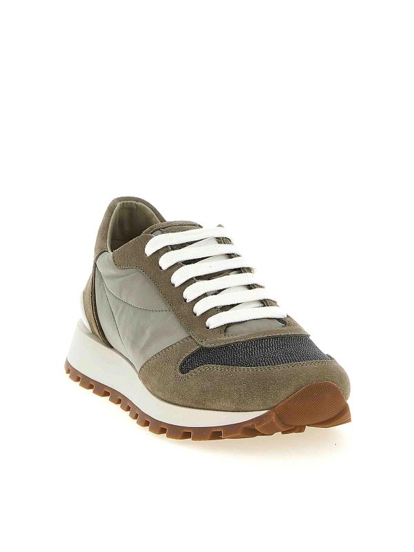 BRUNELLO CUCINELLI: Sneaker online - Sneaker - Grün