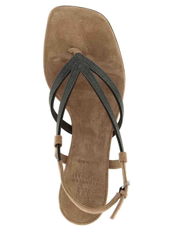 Sandalias - Beis shop online: BRUNELLO CUCINELLI