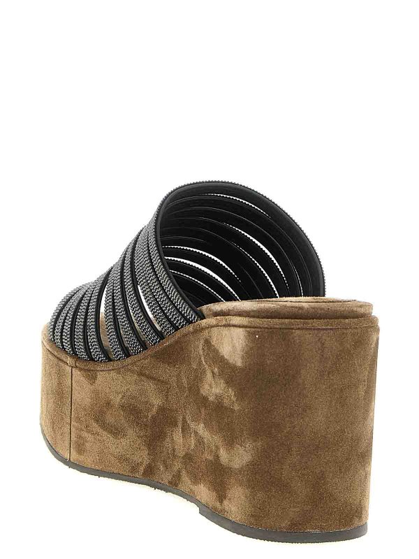 The Best Shops BRUNELLO CUCINELLI: サンダル - サンダル - ブラウン