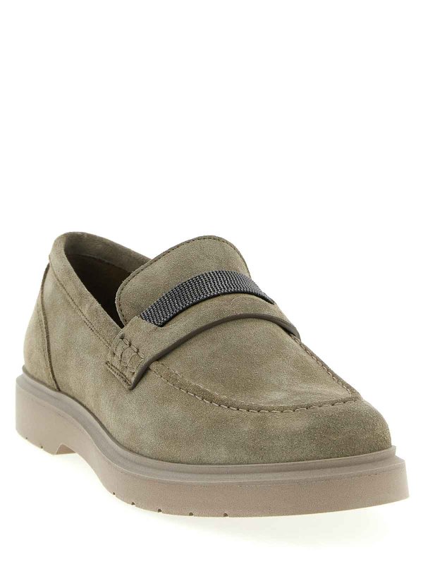 BRUNELLO CUCINELLI: ロファー＆スリッパ online - ローファー - ベージュ