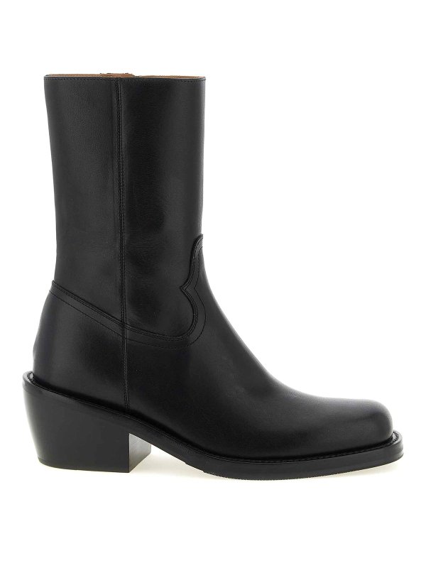 DRIES VAN NOTEN: Botines - Botines - Negro