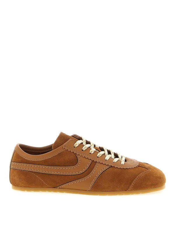 DRIES VAN NOTEN: Chaussures de sport - Baskets - Marron