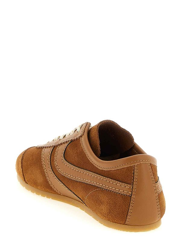 The Best Shops DRIES VAN NOTEN: Chaussures de sport - Baskets - Marron