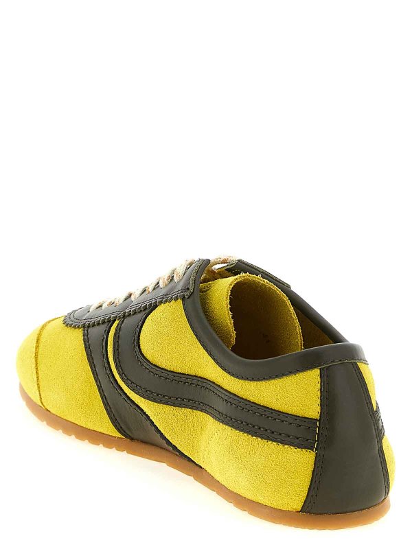 The Best Shops DRIES VAN NOTEN: Chaussures de sport - Baskets - Jaune
