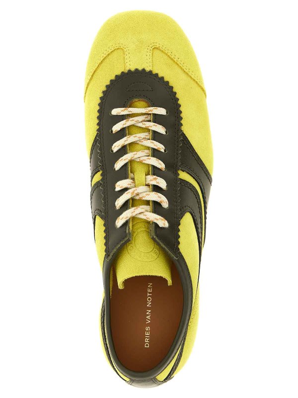 Baskets - Jaune shop online: DRIES VAN NOTEN
