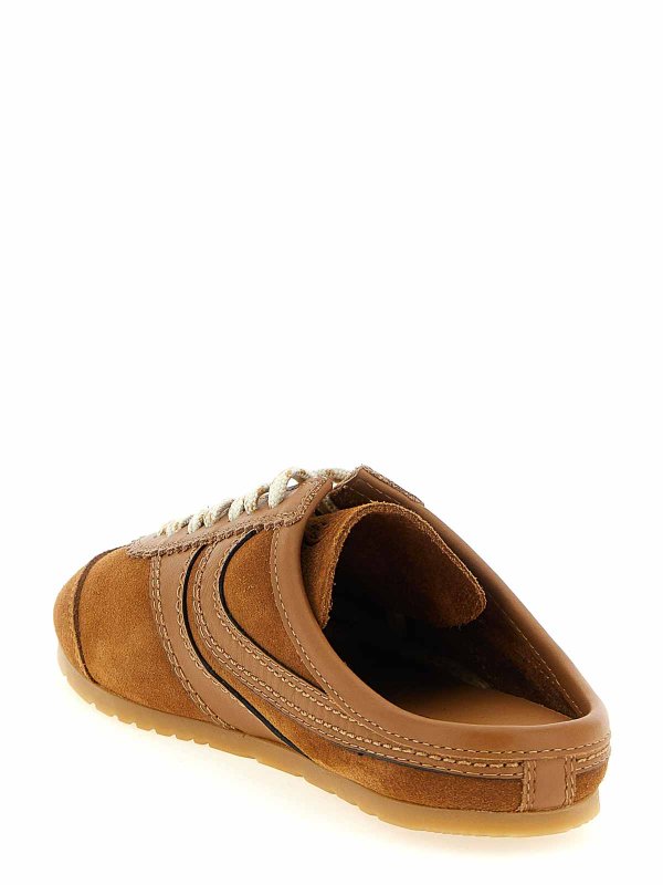The Best Shops DRIES VAN NOTEN: mules shoes - Suede Mules Sneakers