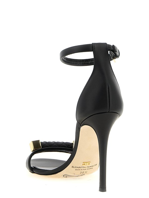 The Best Shops ELISABETTA FRANCHI: サンダル - サンダル - 黒