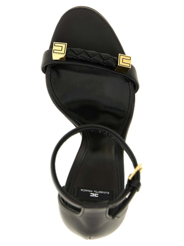 サンダル - 黒 shop online: ELISABETTA FRANCHI
