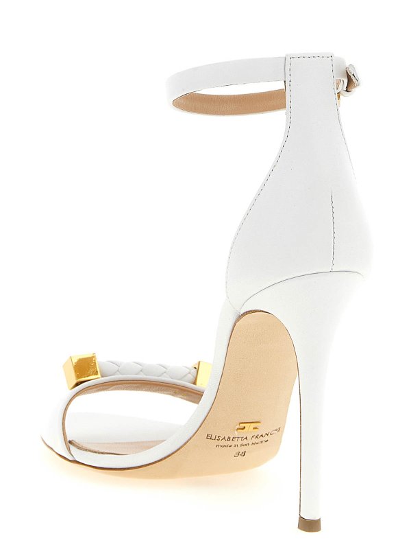 The Best Shops ELISABETTA FRANCHI: サンダル - サンダル - 白