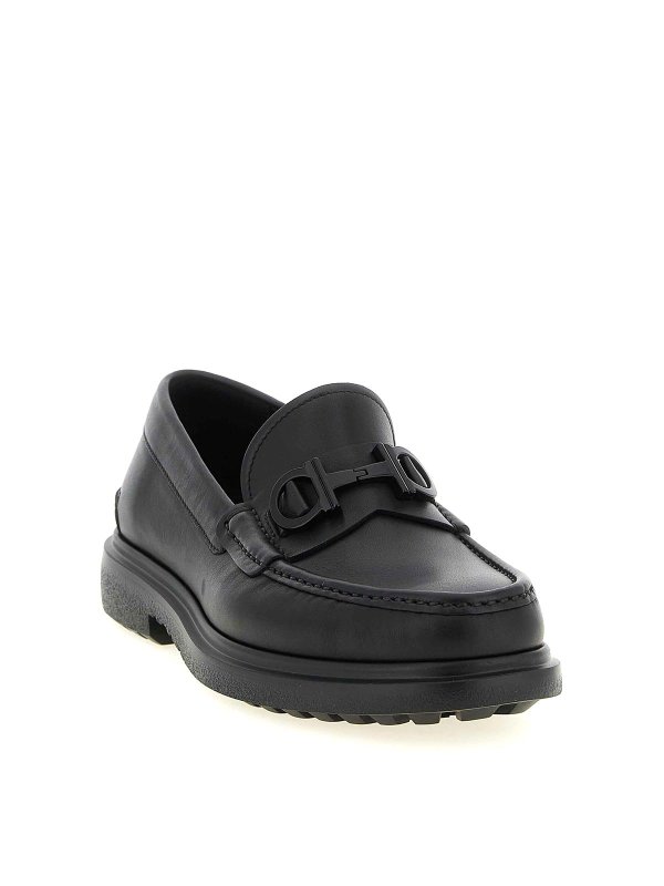 FERRAGAMO: ロファー＆スリッパ online - ローファー - 黒