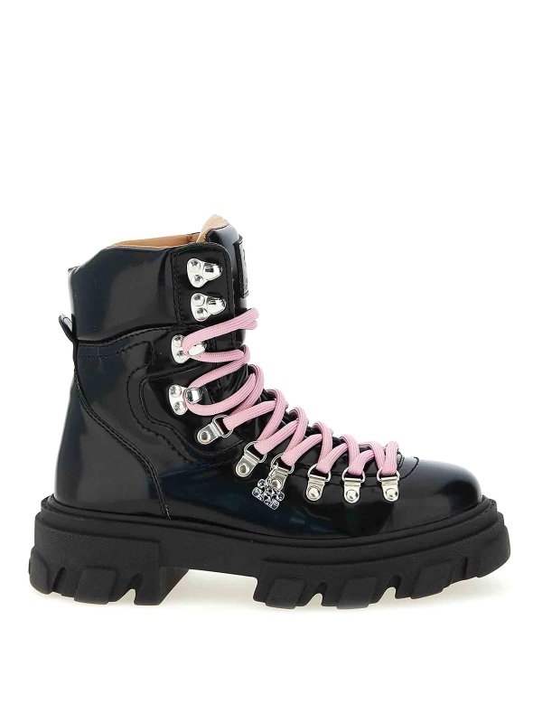 GANNI: boots - Cleated Mountain Amphibian