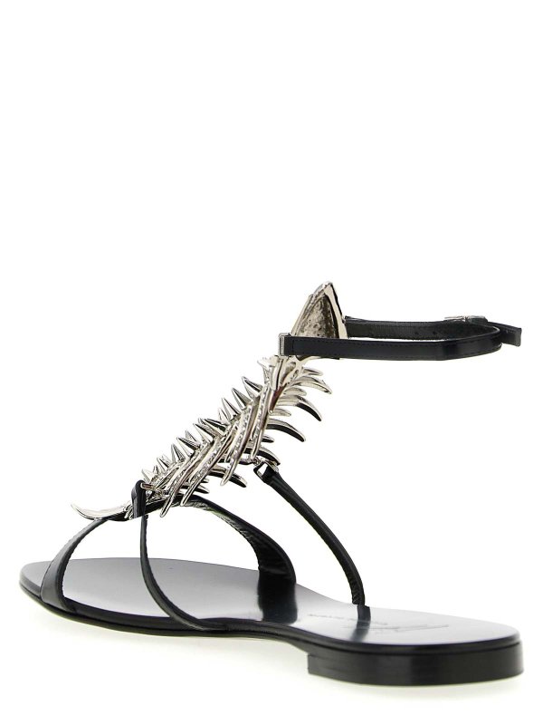 The Best Shops GIUSEPPE ZANOTTI: サンダル - サンダル - 黒