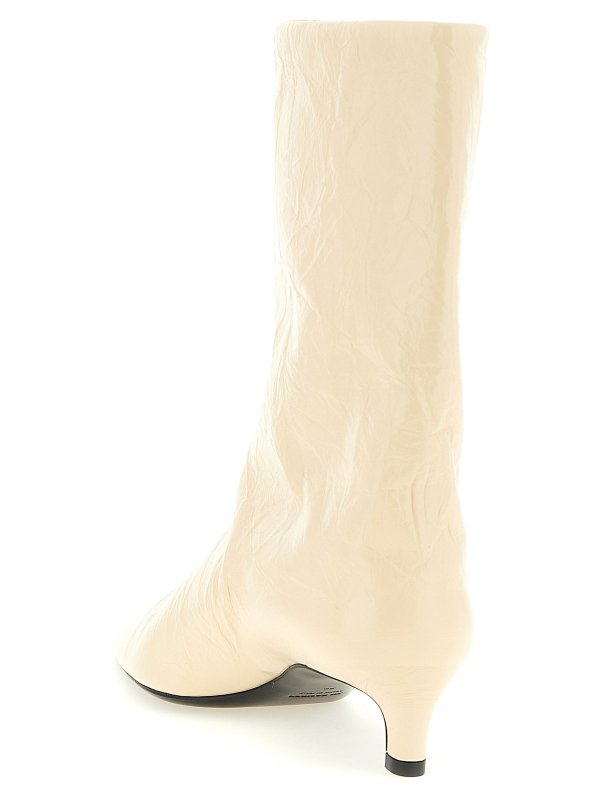 The Best Shops JIL SANDER: Bottines - Bottines - Beige