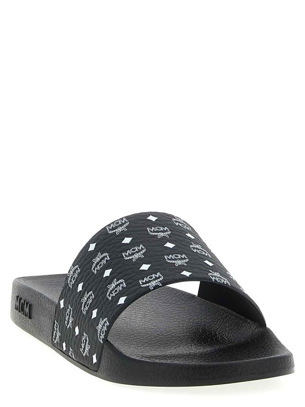 MCM: sandals online - Logo Slides