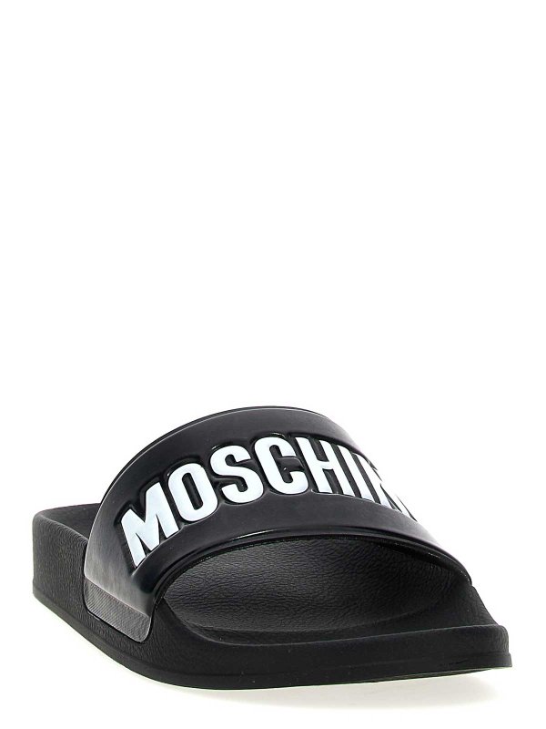 MOSCHINO: Chanclas de playa online - Chanclas - Blanco