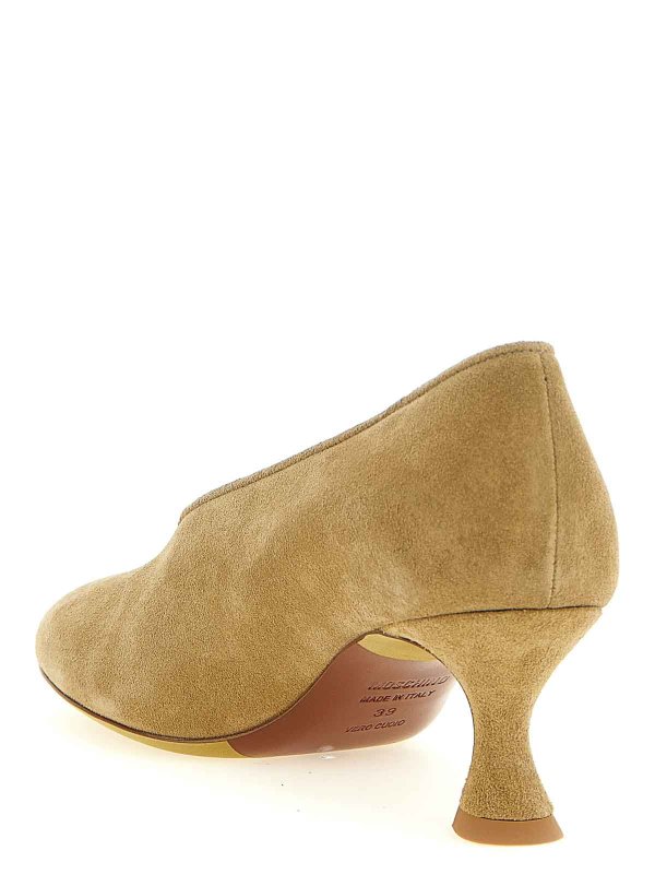 The Best Shops MOSCHINO: Pumps - Pumps - Beige