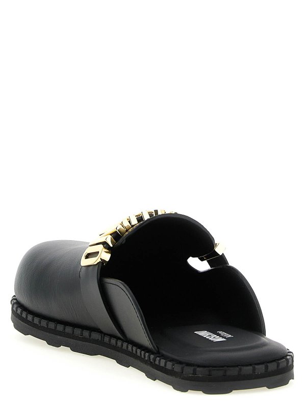 The Best Shops MOSCHINO: ミュール - ミュール - 黒