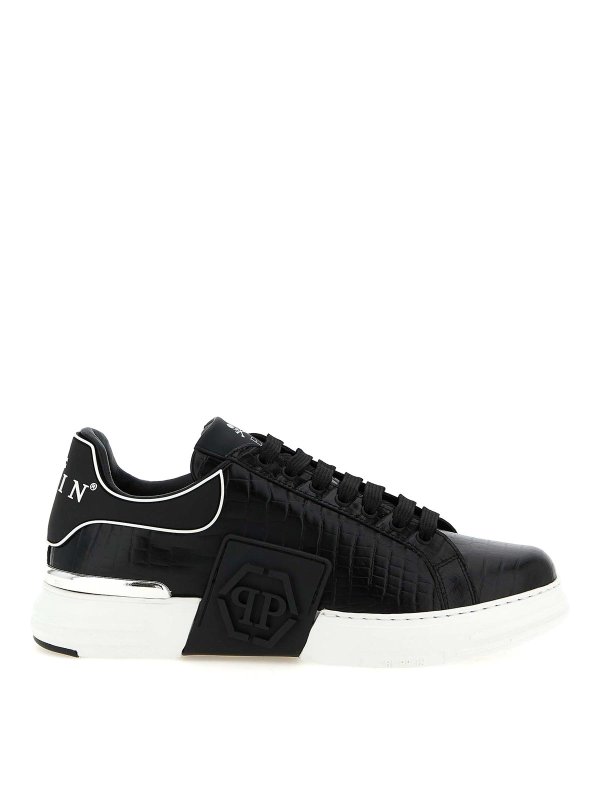 PHILIPP PLEIN: Chaussures de sport - Baskets - Noir