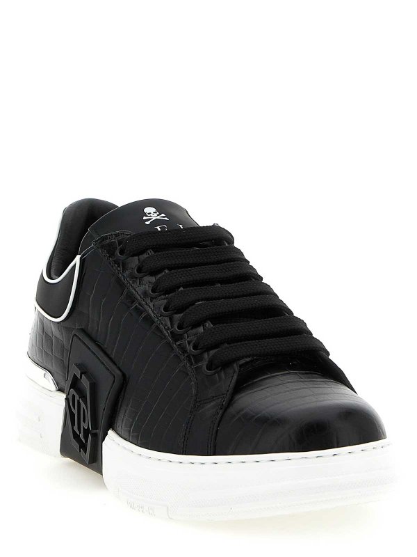 PHILIPP PLEIN: Chaussures de sport online - Baskets - Noir