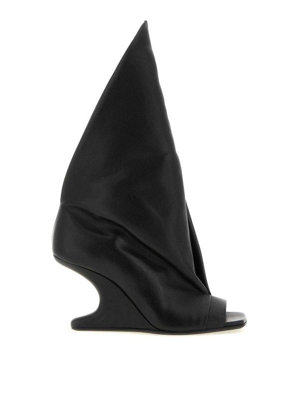 RICK OWENS: サンダル - サンダル - 黒