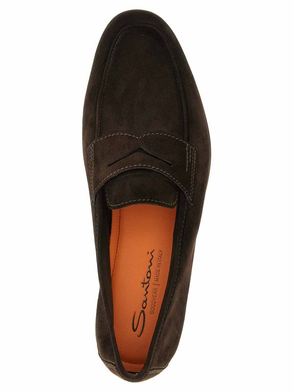 ローファー - ブラウン shop online: SANTONI