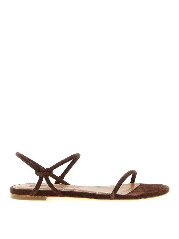 STAUD: サンダル - サンダル - ブラウン