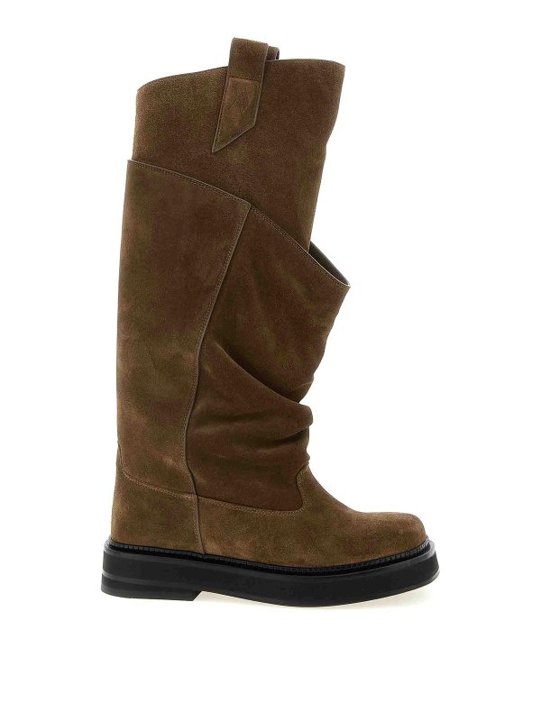The Attico: Bottes - Bottes - Marron