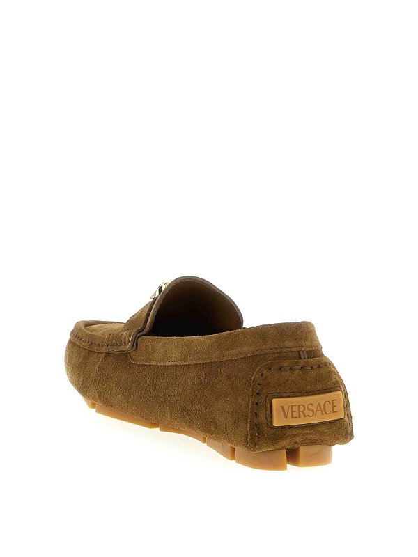 The Best Shops VERSACE: ロファー＆スリッパ - ローファー - ブラウン