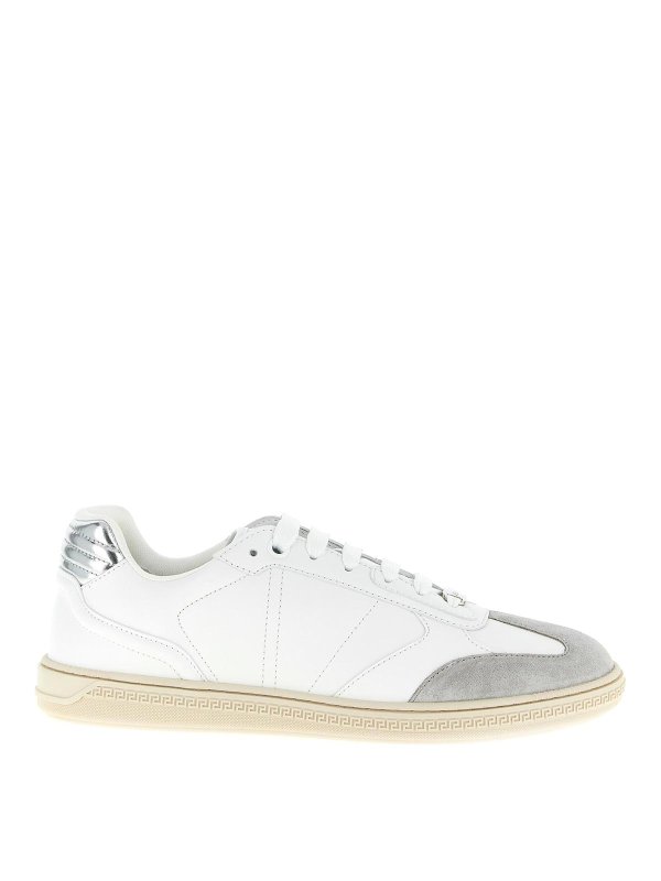 VERSACE: Chaussures de sport - Baskets - Blanc