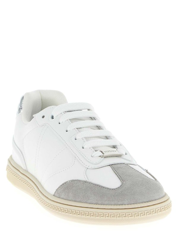 VERSACE: Chaussures de sport online - Baskets - Blanc