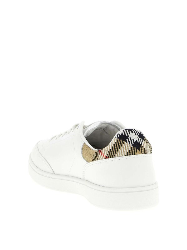 The Best Shops BURBERRY: trainers - Leather Sneakers