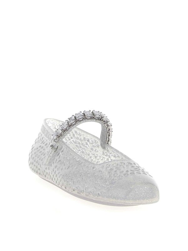 JIMMY CHOO: flat shoes online - The Jelly Ballet Flats