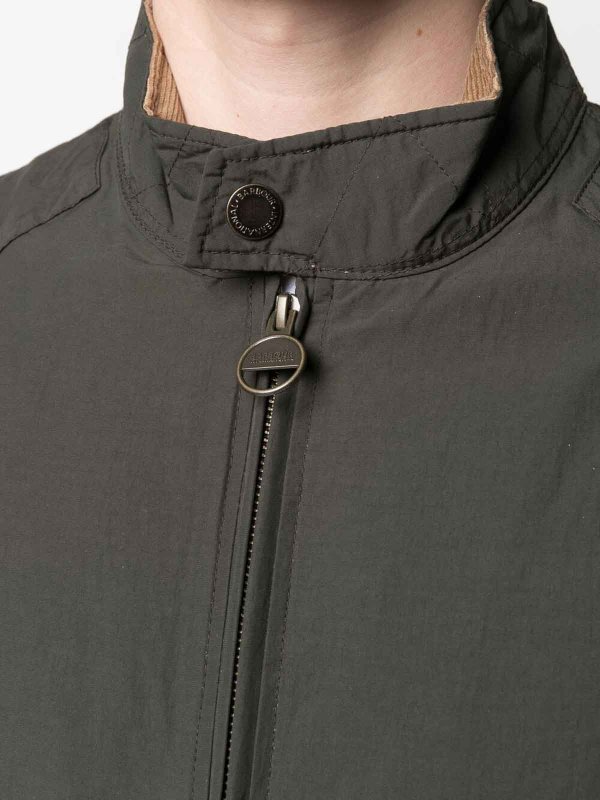 BARBOUR: Bomberjacken online - Bomberjacke - Grün