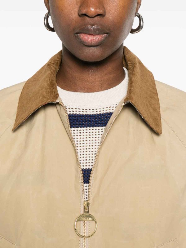 The Best Shops BARBOUR: giacche casual - Giacca Catlin In Cotone Beige