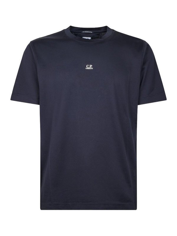 C.P. COMPANY: T-shirts - T-Shirt - Blau