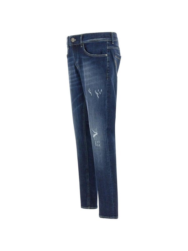 The Best Shops DONDUP: jeans dritti, a sigaretta - George Jeans in blu scuro