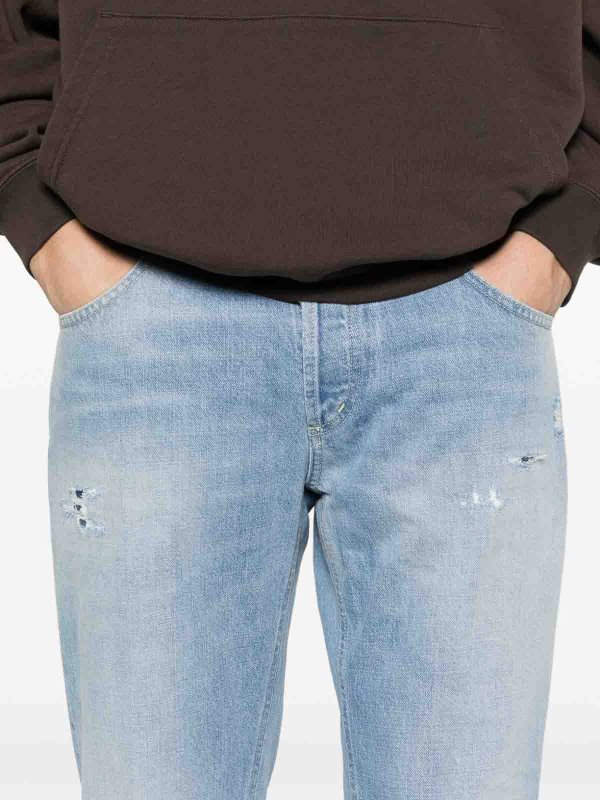 DONDUP: ストレートジーンズ online - ストレートジーンズ - ブルー