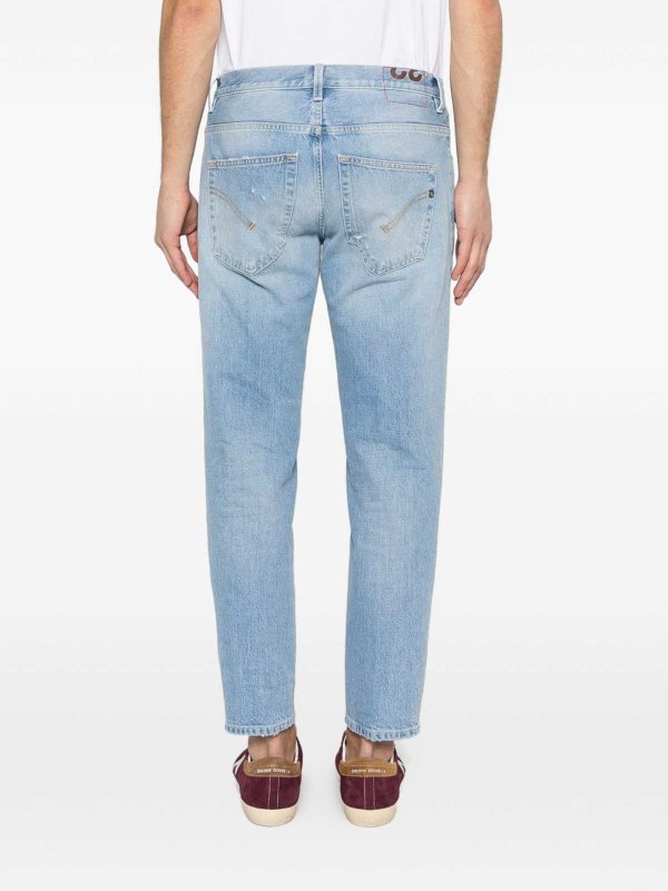 ストレートジーンズ - ブルー Replica 
online: DONDUP