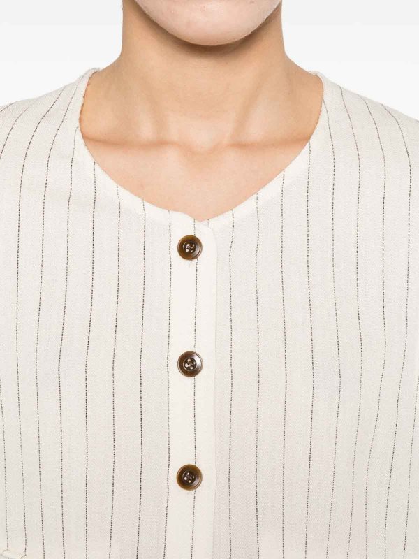 ELEH: Chalecos online - Chaleco - Crema