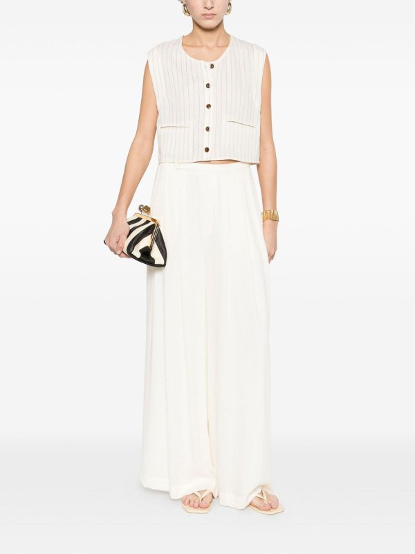 The Best Shops ELEH: Chalecos - Chaleco - Crema